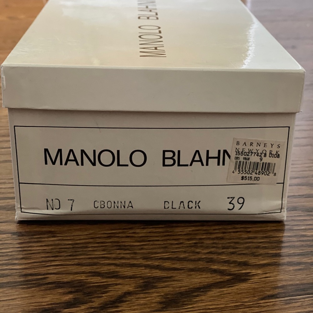 Black malono blahnik heels